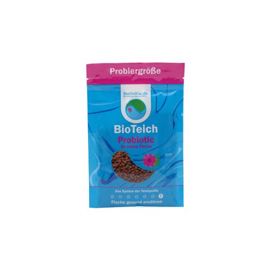 BioTeich Probiotic für kleine Fische Probiergröße 50 g