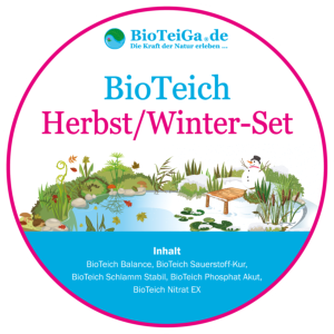 BioTeiGa Teichpflege im Herbst und Winter